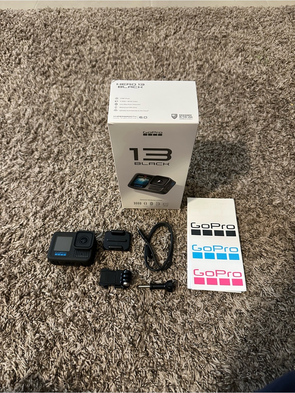 GoPro HERO13 Black with accessories
